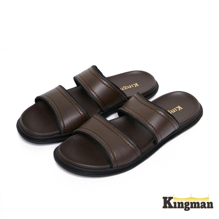 KINGMAN SANDAL PRIA SANTIAGO ORIGINAL SANDAL KULIT PREMIUM