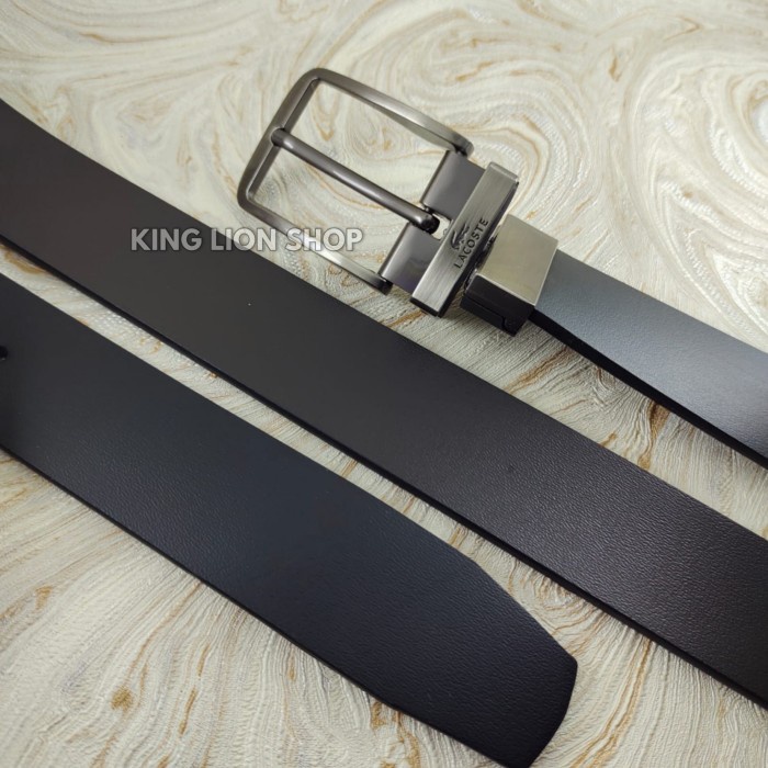 IKAT PINGGANG PRIA IMPORT MODEL JARUM SABUK GESPER WARNA 2IN1