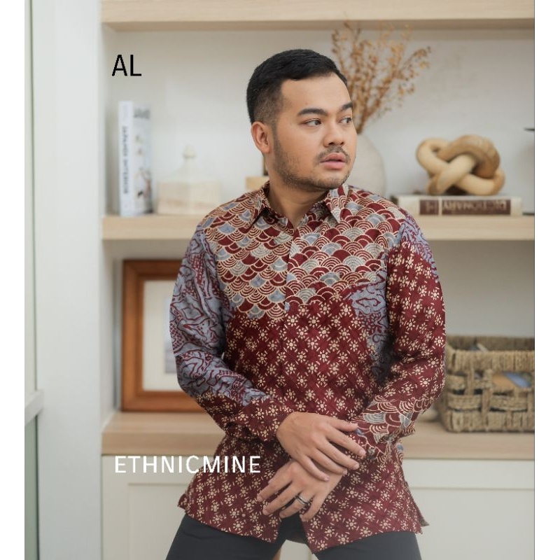 Kemeja Batik Ethnicmine A (L size)