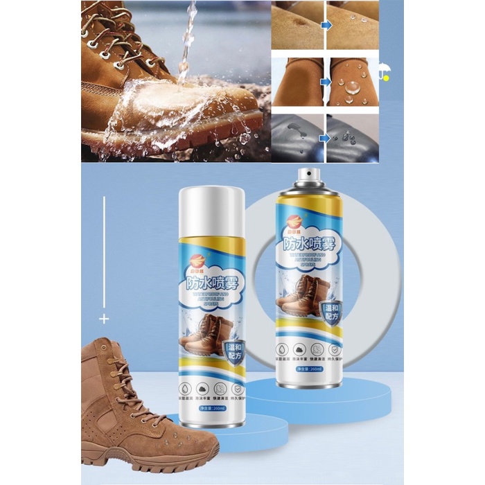 Broven-Spray Pelindung Nano Waterproof Anti Air Noda Tas Sepatu Jaket