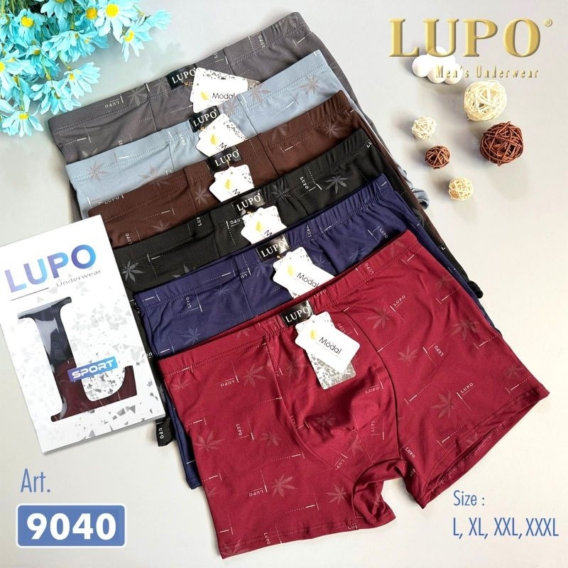 CELANA DALAM PRIA BOXER LUPO 9038 9039 9040 / CD BOXER PRIA LUPO ORIGINAL