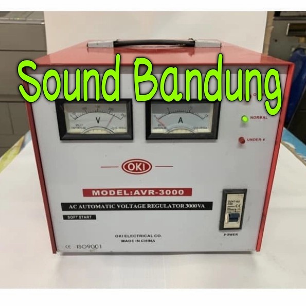 Ready Stabilizer Regulator Listrik OKI 3000 watt Stabilizer