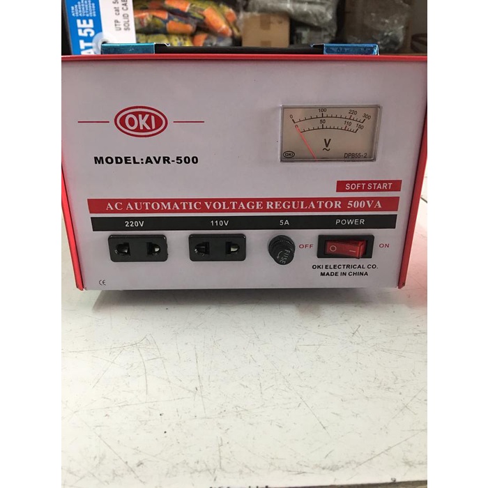Ready STABILIZER REGULATOR LISTRIK OKI 500 WATT