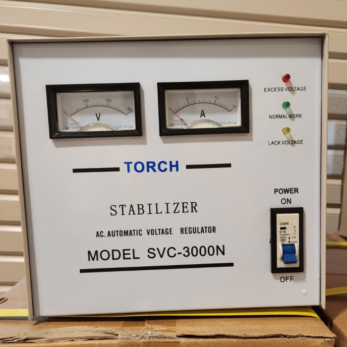 Ready STABILIZER LISTRIK 3000 WATT 3000W / STAVOL STABILIZER 3000 WATT 3000W