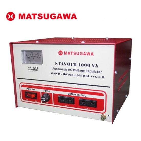 Ready MATSUGAWA STAVOLT 1000VA STABILIZER AR 1000 VA
