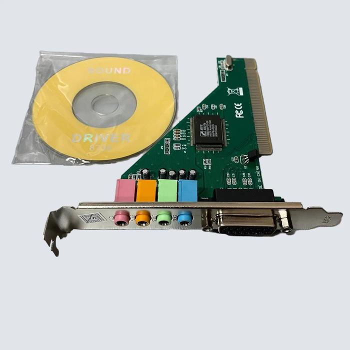 Ready Sound Card PCI Internal Desktop PC Komputer Kartu Laptop Soundcard