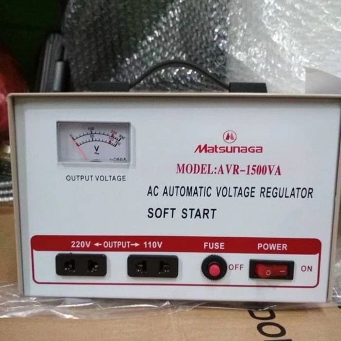 Ready Stabilizer Matsunaga 1500 Watt Stavol Matsunaga 1500 Watt