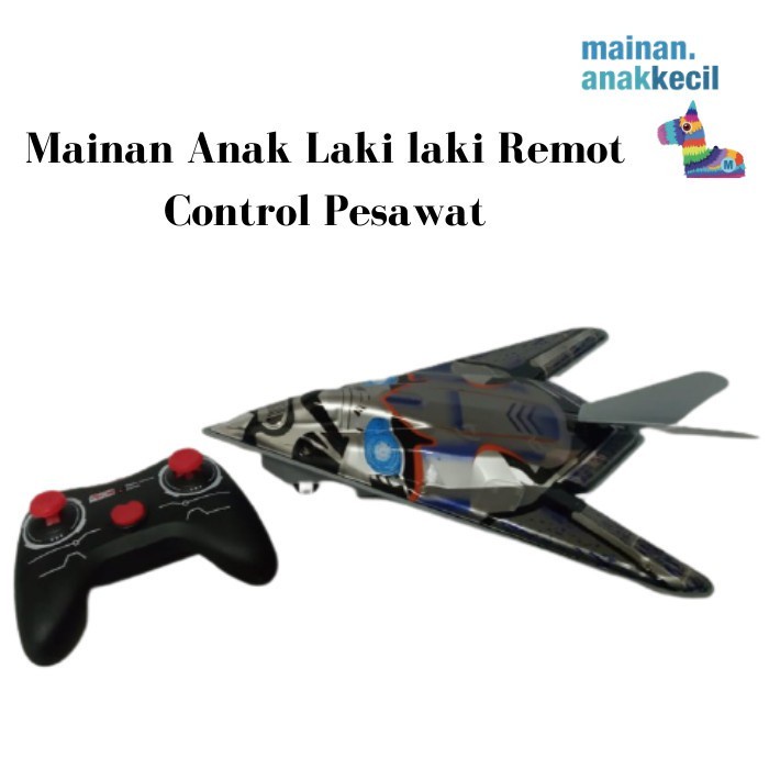 KHUSUS GRAB Mainan Anak Laki laki Remot Control Pesawat Pesawat Tempur RC Murah