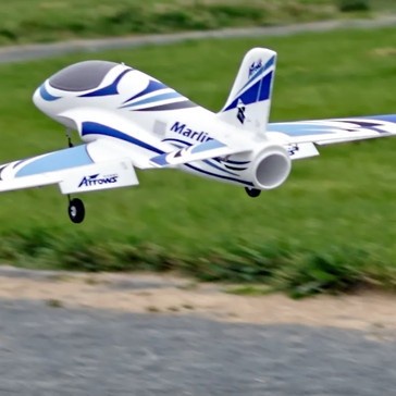 HOT SALE Hobbyzone Arrows RC Plane Marlin 64mm EDF PNP