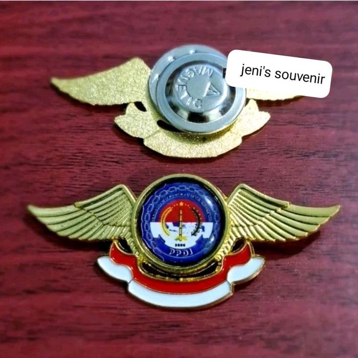 Modrico- Pin ppdi model wing - pin ppdi perangkat desa Magnet