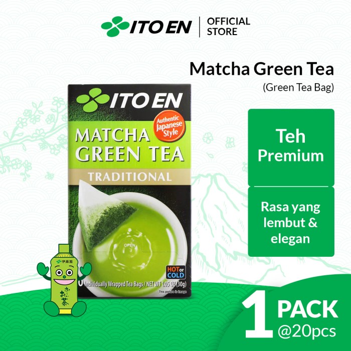 

ITO EN Teh Celup Matcha Green Tea 1 Pack isi 20 pcs