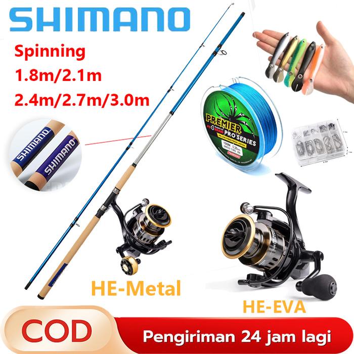 Ready SHIMANO Joran Pancing 1 Set Reel 1000-7000 Metal Power Handle Reel Pancing Series Joran bc