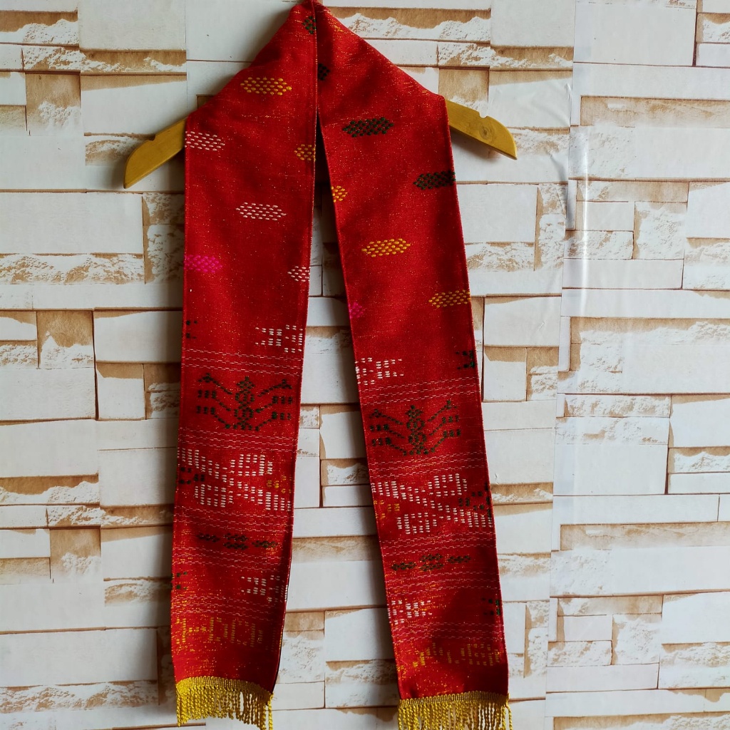 Stola / Syal / Selendang / Stola Ulos Batak / Stola Tenun Jepara Horas