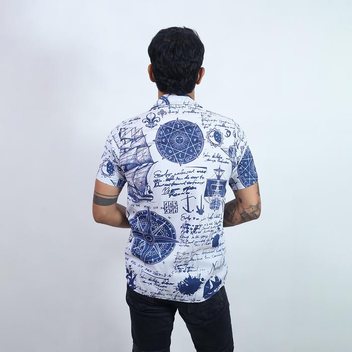 Zeno-GOKS Baju Kemeja Motif Cowok Cewek Bali Pantai Surfing Hawai Dowear Kemeja Jumbo 290