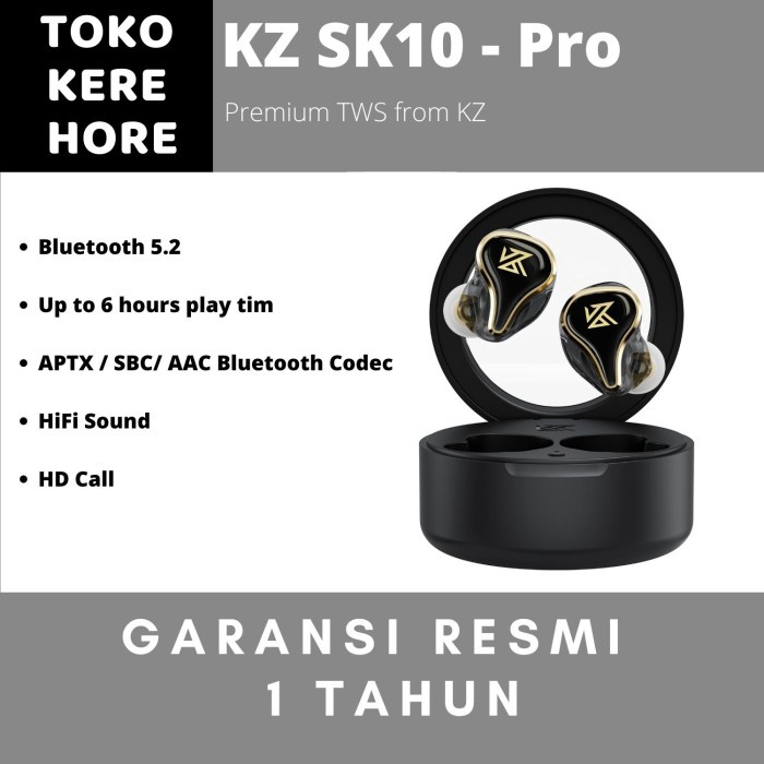 Knowledge Zenith KZ SK10 Pro Luxury TWS with APTX Long Battery Life