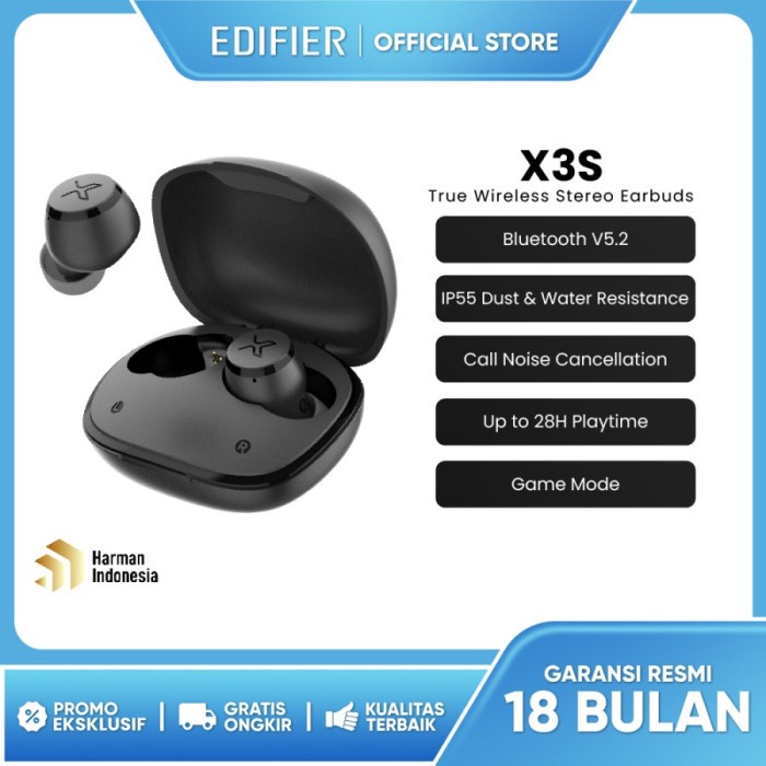 EDIFIER TWS X3s True Wireless Stereo Earbuds Original TWS