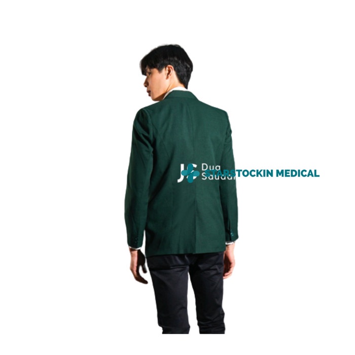 New Jas Idi Dua Saudara Cowok Laki Pria Lengan Panjang Hijau Original