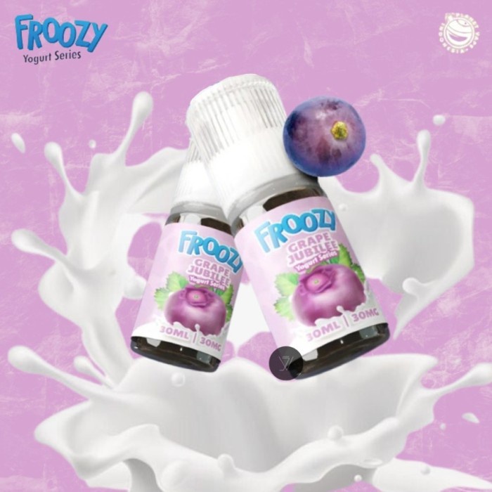 [SALT] FOOM FROOZY GRAPE JUBILEE SALTNIC 30ML 30MG BY PLANET VAPE X FOOM
