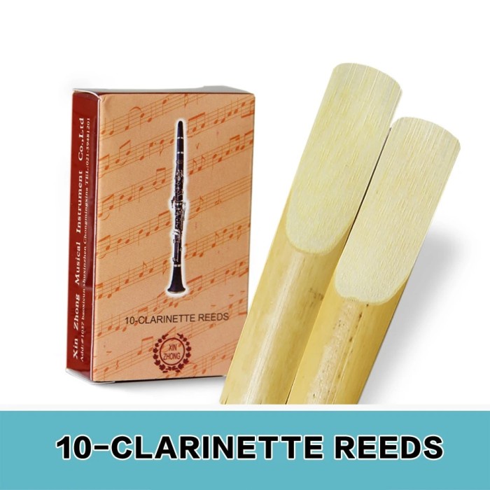 XINZHONG 2 1/2 Clarinet Reed Strength Reed Bamboo for Clarinet