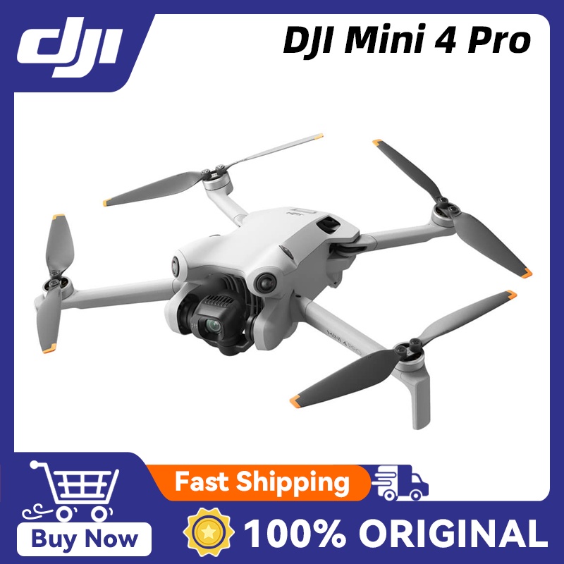 DJI Mini 4 Pro Drone Folding Mini-Drone with 4K/60 Fps HDR Video Camera