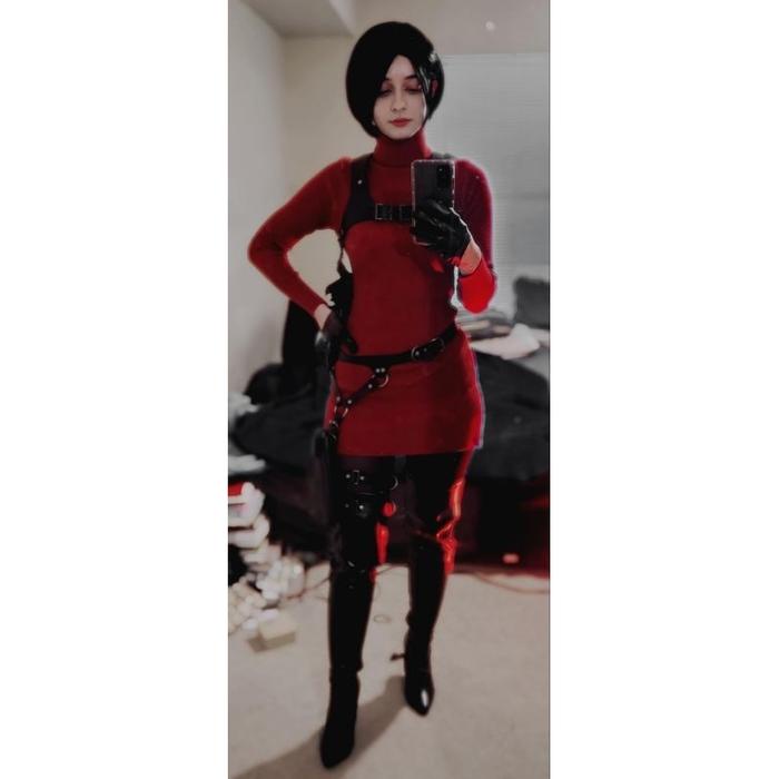 BUTIK RINDU (ADA WONG) Set Lengkap cosplay ada wong resident evil 4 remake cosplayer anime game