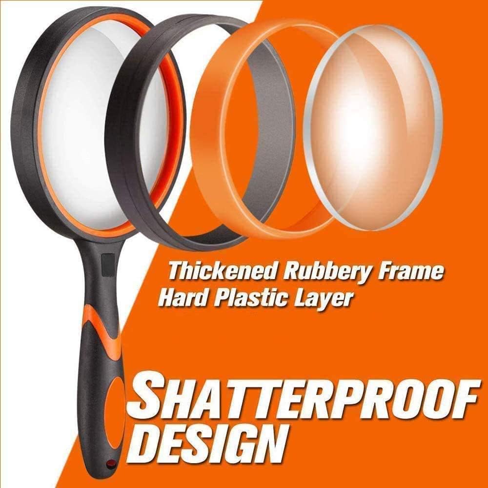 

NOF Kaca Pembesar Handheld Magnifying Glass Lup Magnifier 65mm 10X - N-10