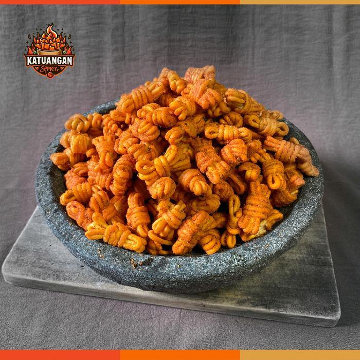 

SR650 Mie Gulung Extra Pedas 1Kg Food Snack Camilan Instan Makanan Crispy Cemilan kriukan