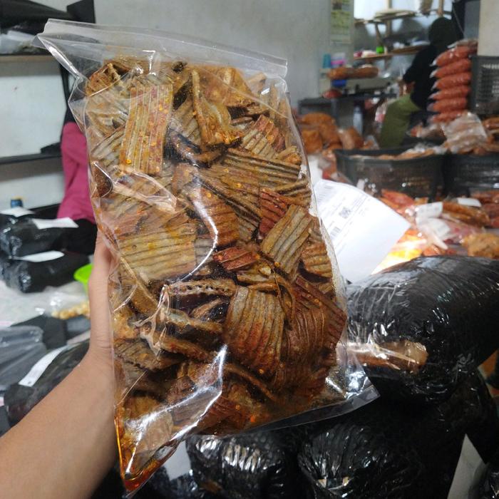 

ME462 Seblak kerupuk jengkol pedas Daun jeruk 500 gram Rendah lemak Cemilan Food Instan Snacks