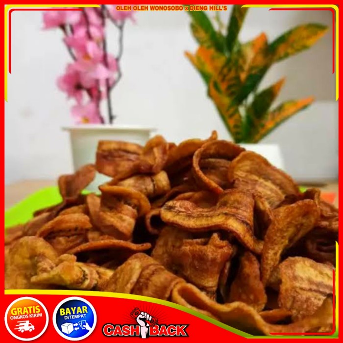 

GRATIS ONGKIR Pisang Kering / Keripik 500gr Oleh Oleh Wonosobo ZY230
