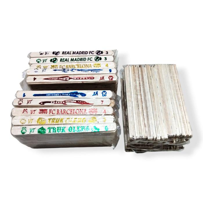 ID STIK KAYU SABLON / MAINAN STIK KAYU ES KRIM / STIK KAYU PRAKARYA DAN KERAJINAN TANGAN