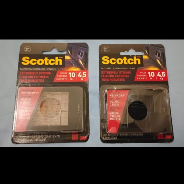 

TERBARU 3M SCOTCH extreme fastener perekar serba guna double tape kuat velcro