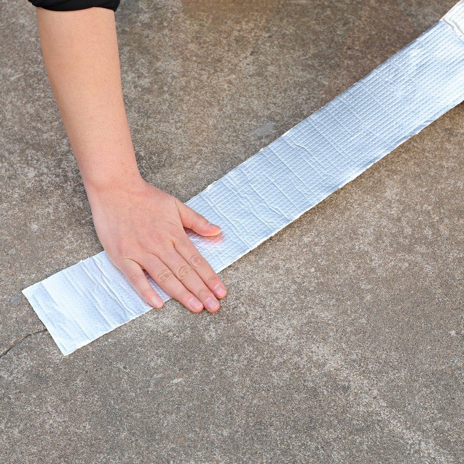 Lakban Anti Bocor Anti Air Aluminium Foil Waterproof Tape 15cm x 10m