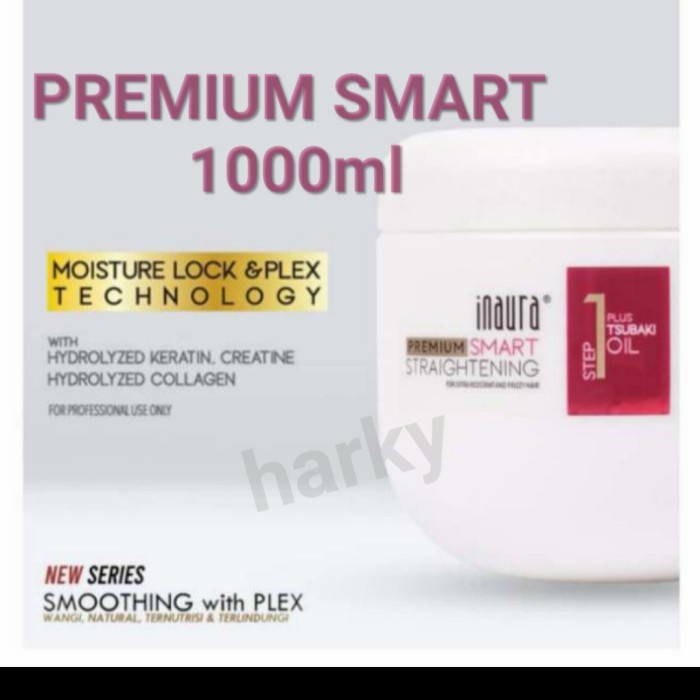 INAURA PREMIUM SMART STRAIGHTENING STEP1 1000ml obat smoothing rambut