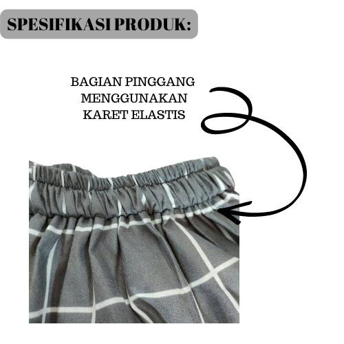Lariss- (KONVEKSI SENDIRI)GROSIR CELANA PENDEK TARTAN 40 RIBUAN DAPAT 5PCS / BOXER SANTAI MOTIF
