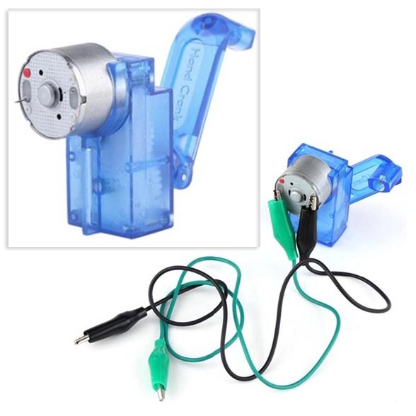 best seller] Mini Generator Listrik Tangan Mini - Hand Crank Electricity Generator