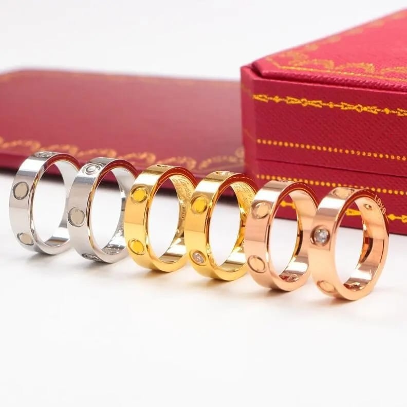 Cincin Titanium Ring 750 CCT-087 Dw05