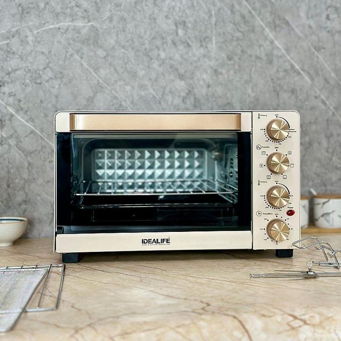 Oven Listrik Idealife IL-335 / IL335 Low Watt Kapasitas 35 Liter