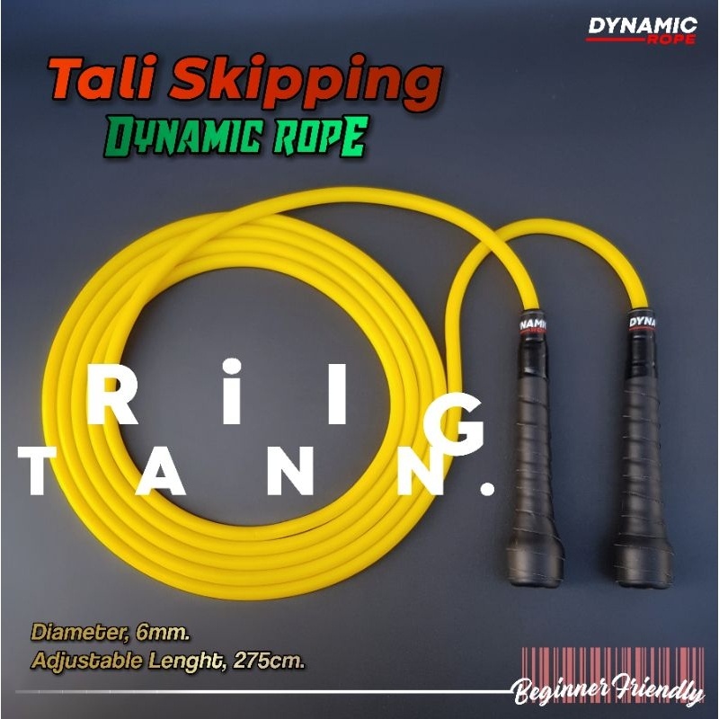 Tali skipping jump rope spesial double under tali dinamis premium tali skiping olahraga dewasa pvc