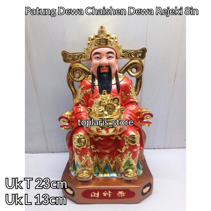 Patung Dewa Chaisen Dewa Rejeki TPO