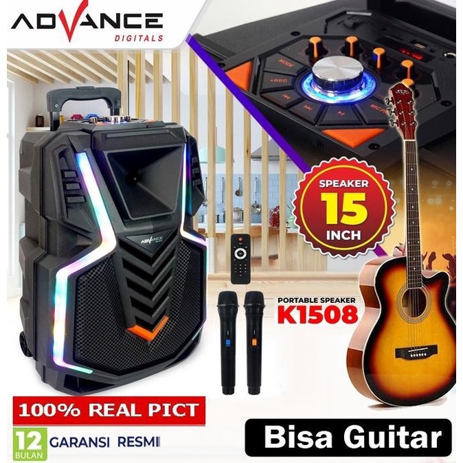>*>*>*>*] Speaker Advance K1508 15 Inch Speaker Meeting Portable