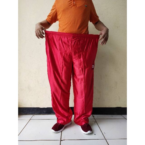 Celana Panjang Pria Training Bahan Paragon SUPER BIG SIZE JUMBO