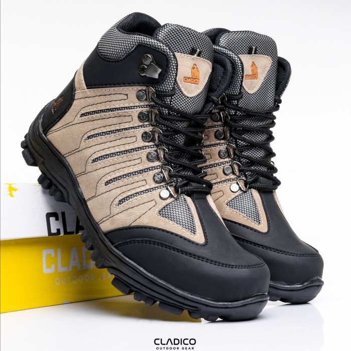 Dresto- Sepatu Safety Boots Pria Original Cladico Cope High Hijau Army Terbaik
