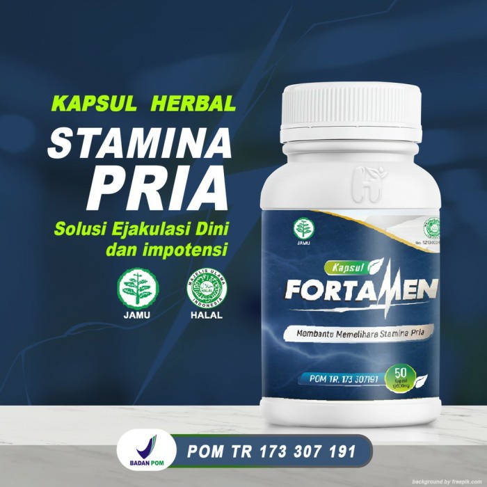 Lhiformen Original 100% - Obat Herbal Khusus Pria Dewasa Kuat Perkasa