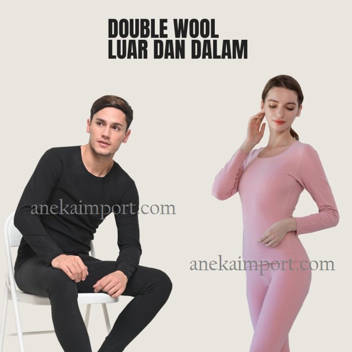 Longjohn Baju Musim Dingin, Longjhon winter, Long John winter uniqlo