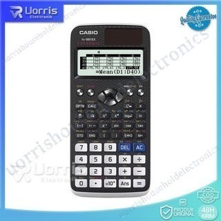 

Casio FX-991EX - Kalkulator Sekolah/Kuliah - Internasional - Classwiz - 552 Fungsi Dw05