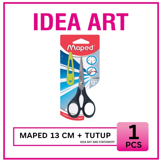 

Gunting Kertas Super Tajam Ujung Runcing 13 cm dengan Tutup Maped Security 681700 Dw05