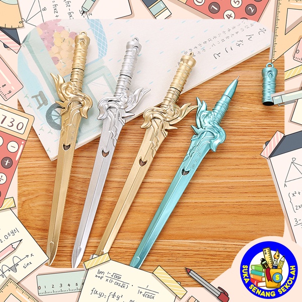 

SELUSIN Pulpen Pedang Keren S0142 Dw05