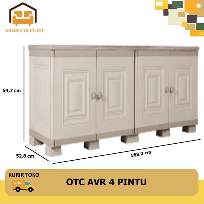 Limited Olymplast Meja Tv Plastik Rak Tv Serbaguna/Buffet Tv Otc Avr Furniture