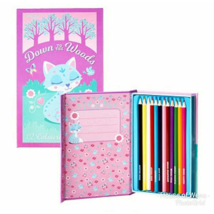

Ready Smiggle Woodlands Pencil Book - Pensil Warna Smiggle