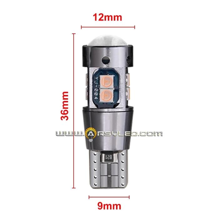 Lampu Led Senja Mobil T10 Metalik Silver - Sigra Calya Avanza Xenia